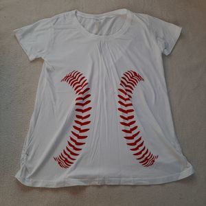 🎉HP🎉Monag Baseball Maternity Shirt Size S